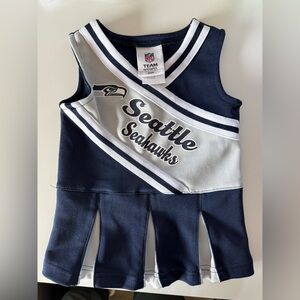 Seattle Seahawks Cheerleader Outfit, 12 months